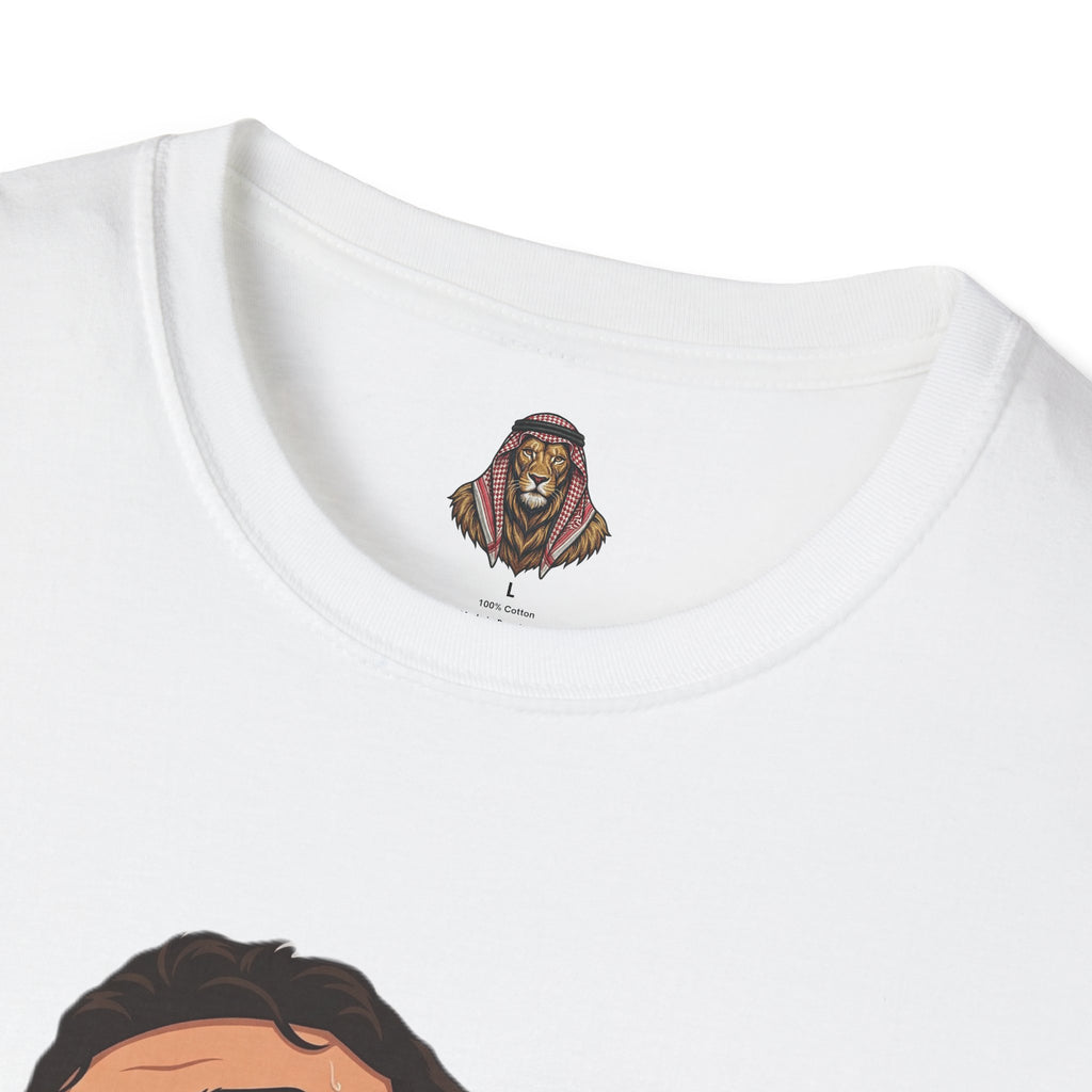 Soccer Player Illustration T-Shirt — 'Nashama' Clapping Crest