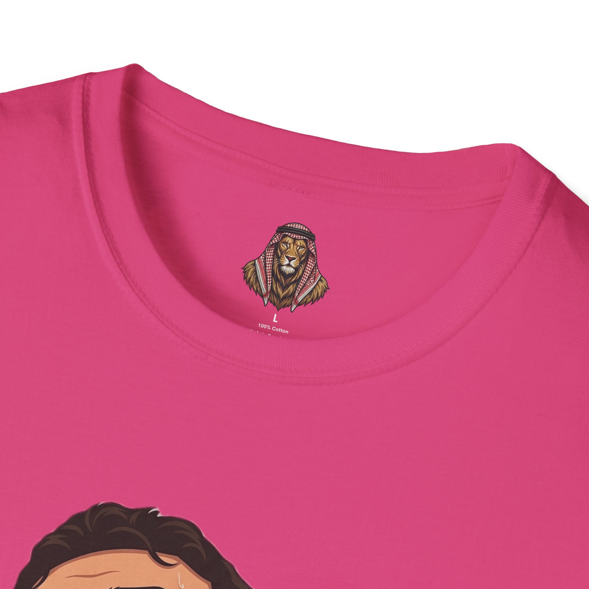 Soccer Player Illustration T-Shirt — 'Nashama' Clapping Crest
