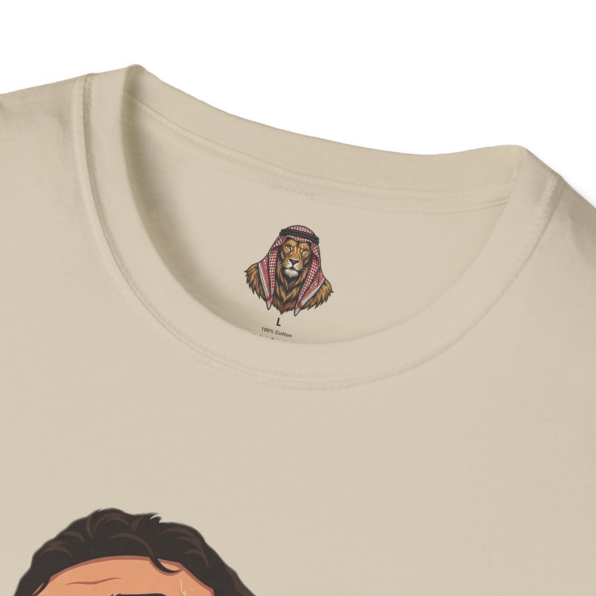 Soccer Player Illustration T-Shirt — 'Nashama' Clapping Crest