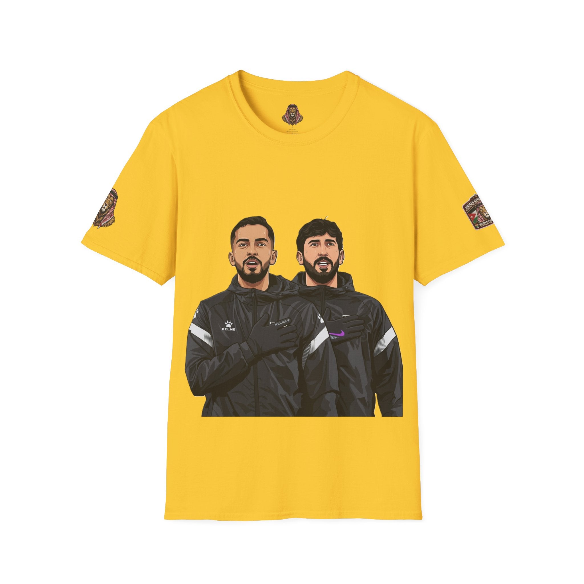 Jordan Nashama Soccer T-Shirt — Player Illustration & Crest