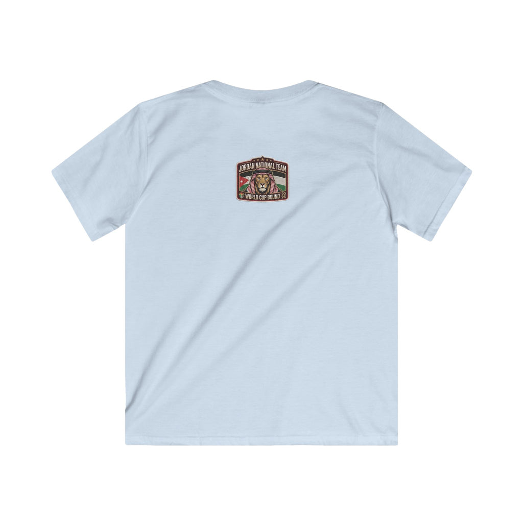 Kids Lion Cub T‑Shirt — Cute Scarfed Baby Lion Graphic Tee for Boys & Girls