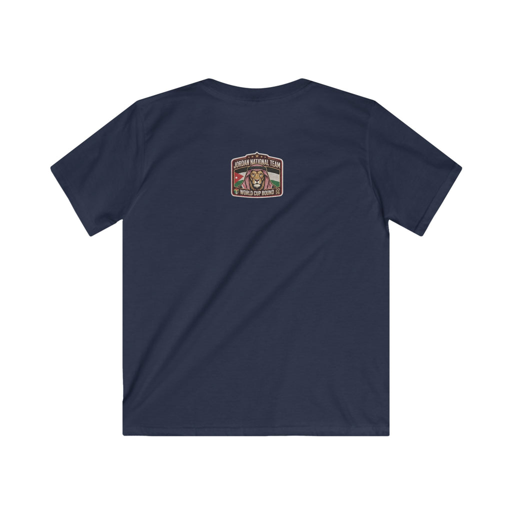 Kids Lion Cub T‑Shirt — Cute Scarfed Baby Lion Graphic Tee for Boys & Girls