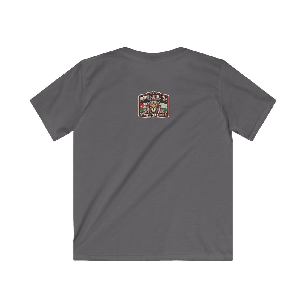 Kids Lion Cub T‑Shirt — Cute Scarfed Baby Lion Graphic Tee for Boys & Girls
