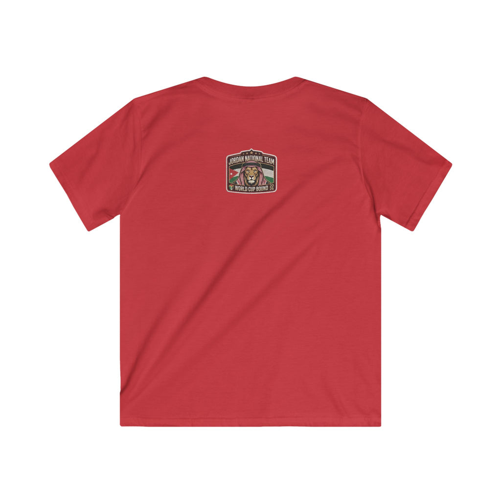 Kids Lion Cub T‑Shirt — Cute Scarfed Baby Lion Graphic Tee for Boys & Girls