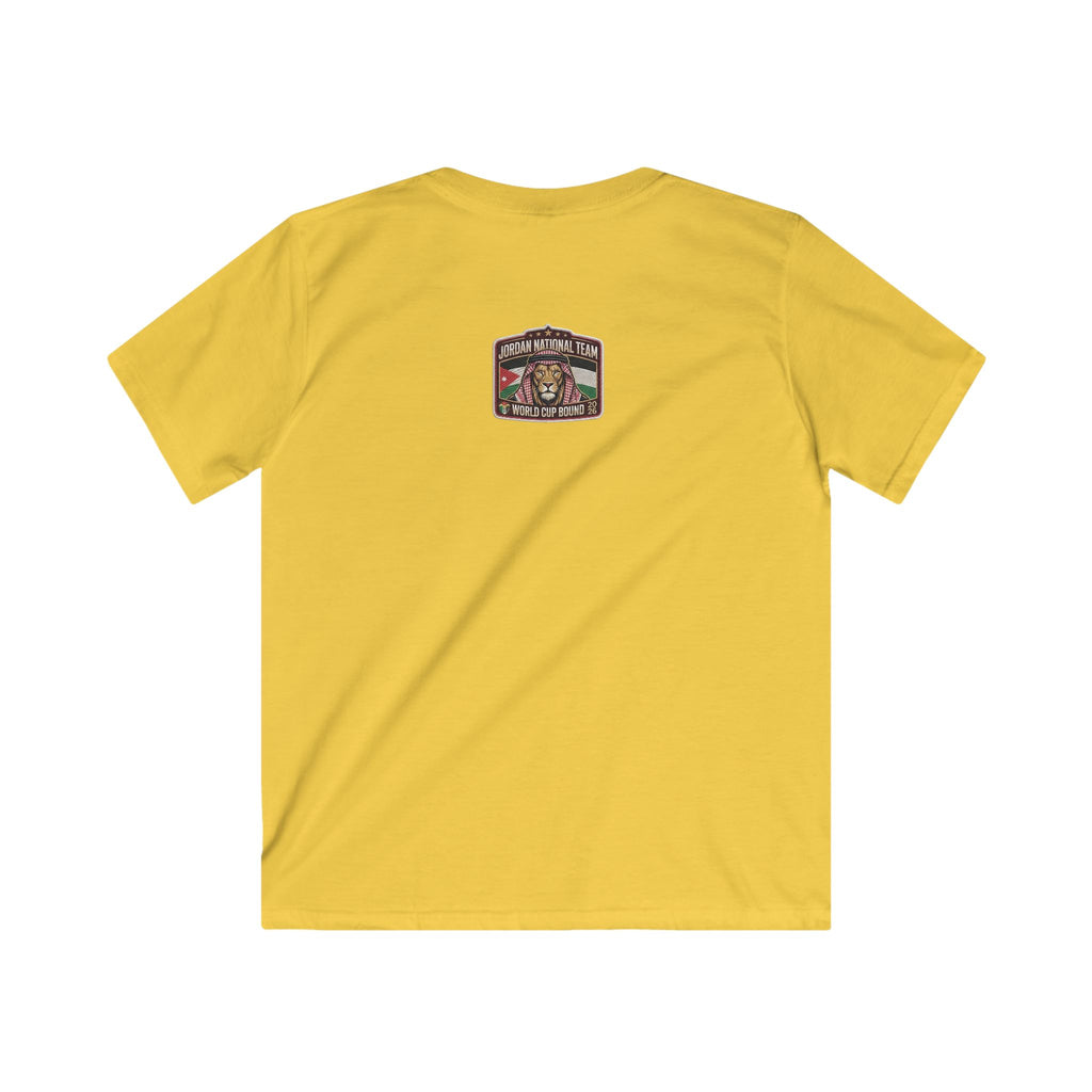 Kids Lion Cub T‑Shirt — Cute Scarfed Baby Lion Graphic Tee for Boys & Girls