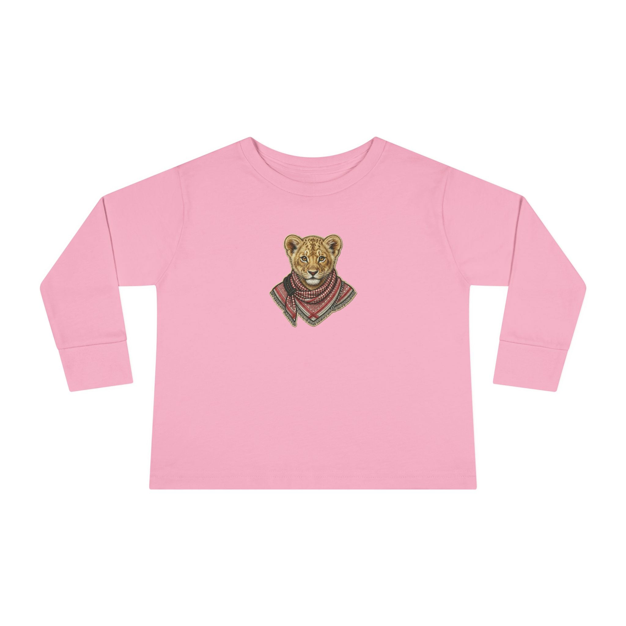 Lion Cub Bandana Toddler Long Sleeve Tee