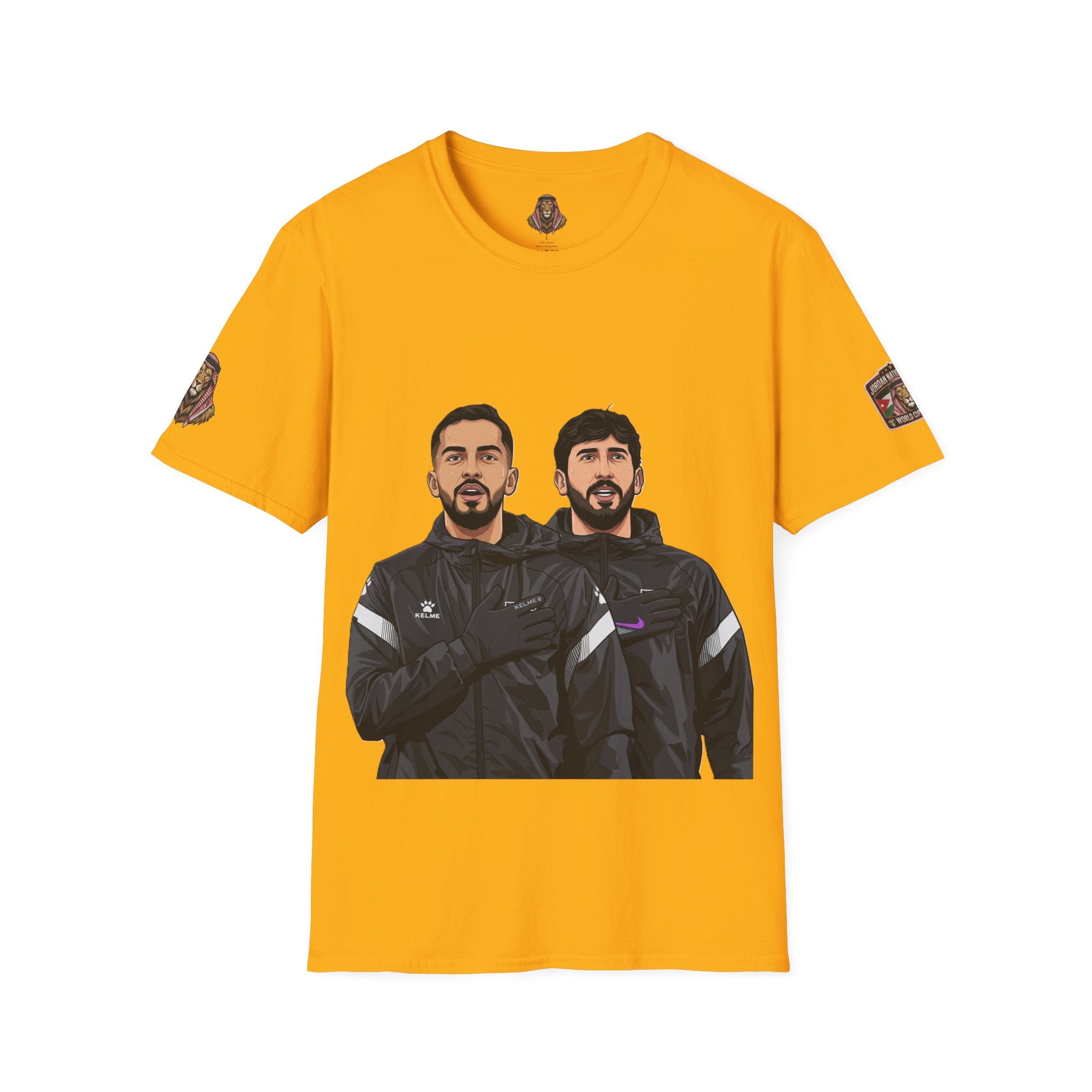 Jordan Nashama Soccer T-Shirt — Player Illustration & Crest