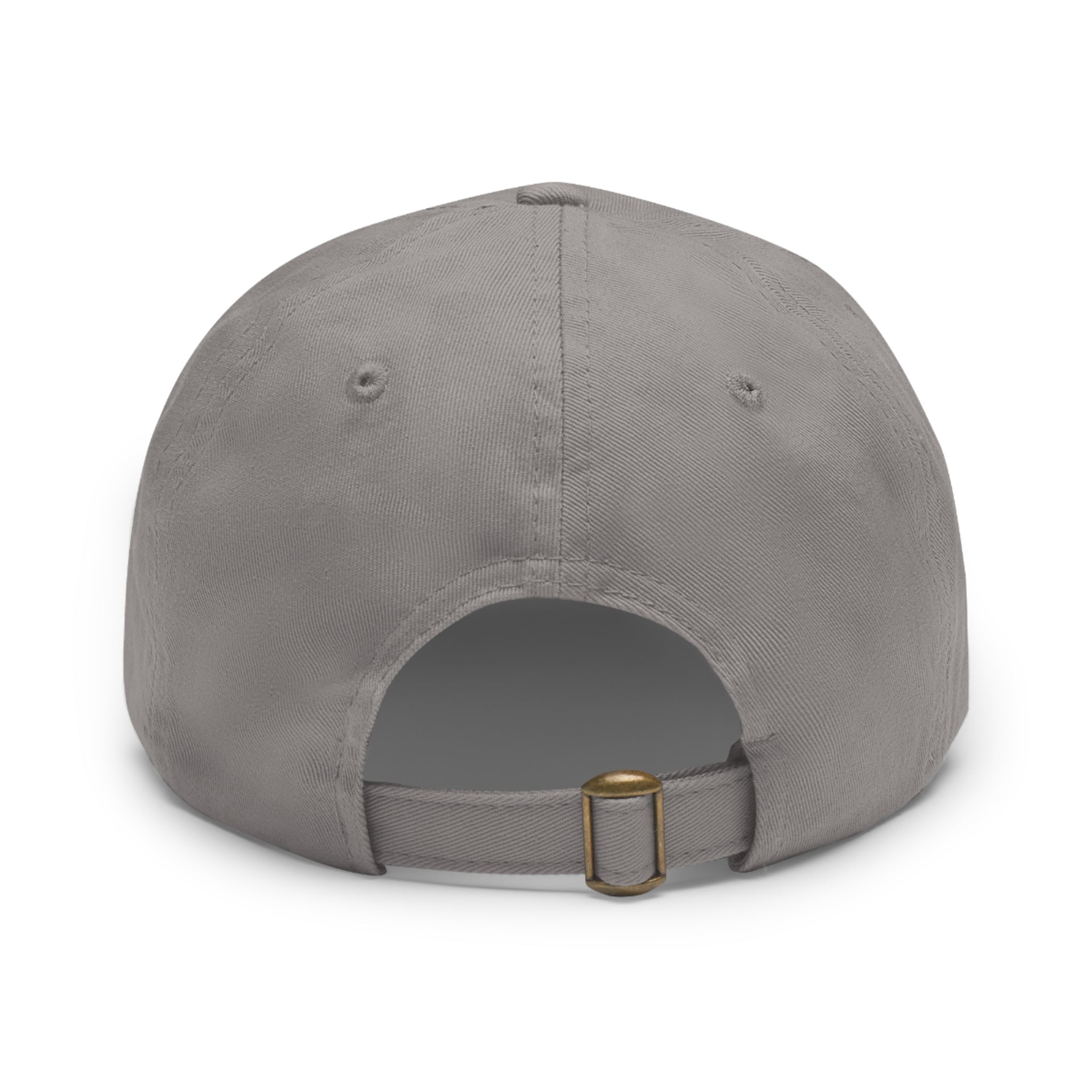 Lion in Keffiyeh Leather Patch Dad Hat — Cozy Desert Vibes, Gift for Him