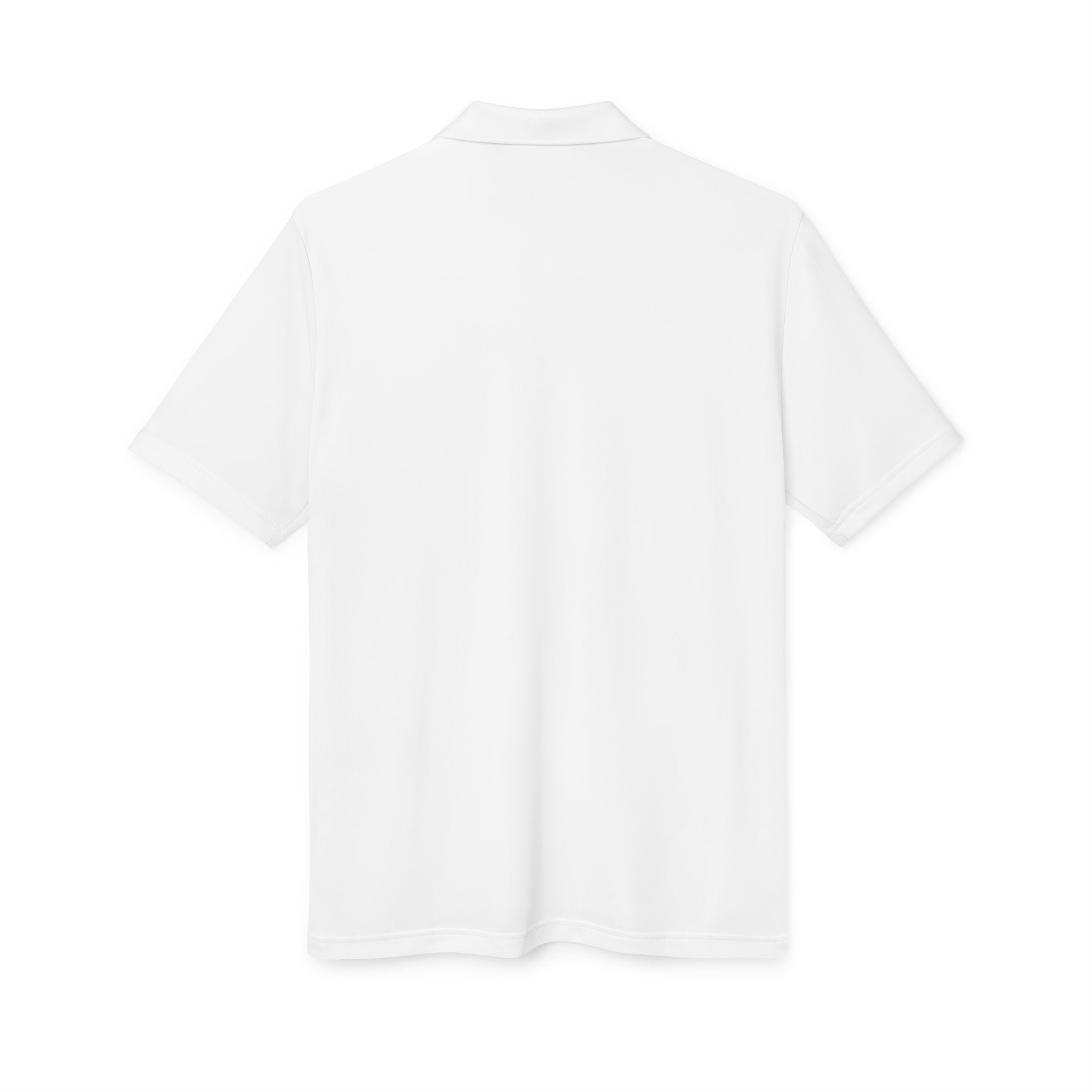 Performance Polo — Vintage Fire Department Patch Design