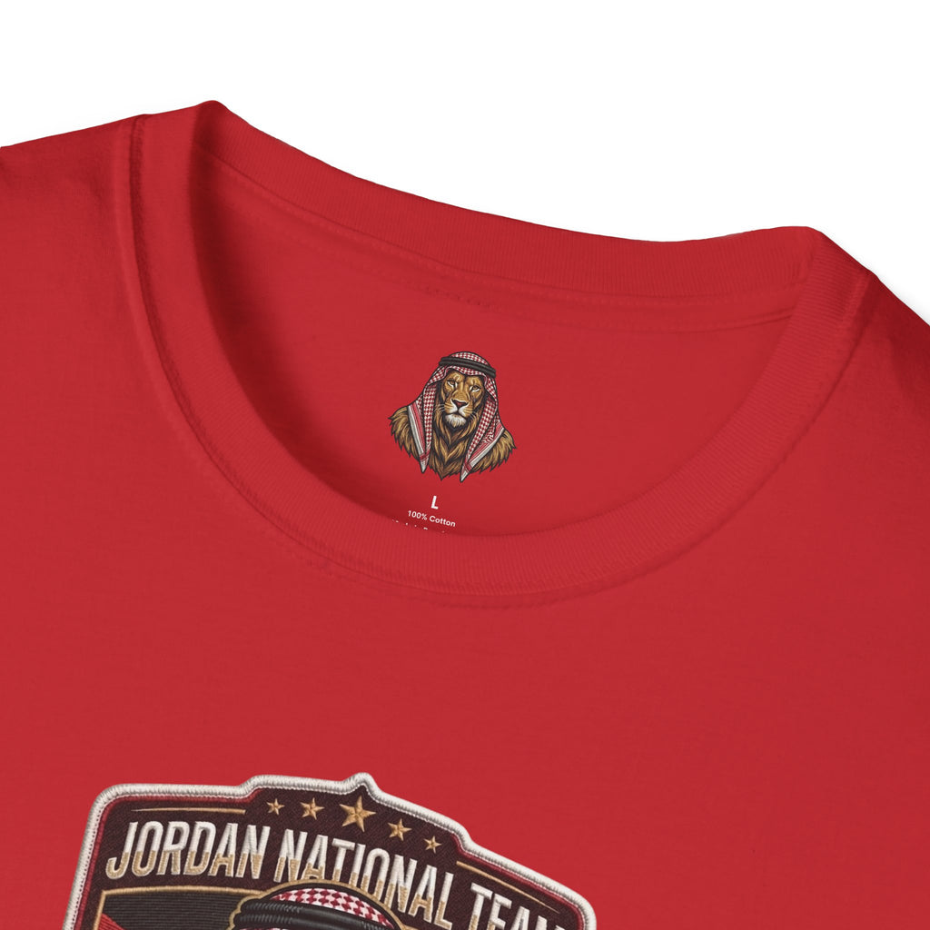 Jordan National Team Soccer T-Shirt — Vintage Jordan Flag Football Tee