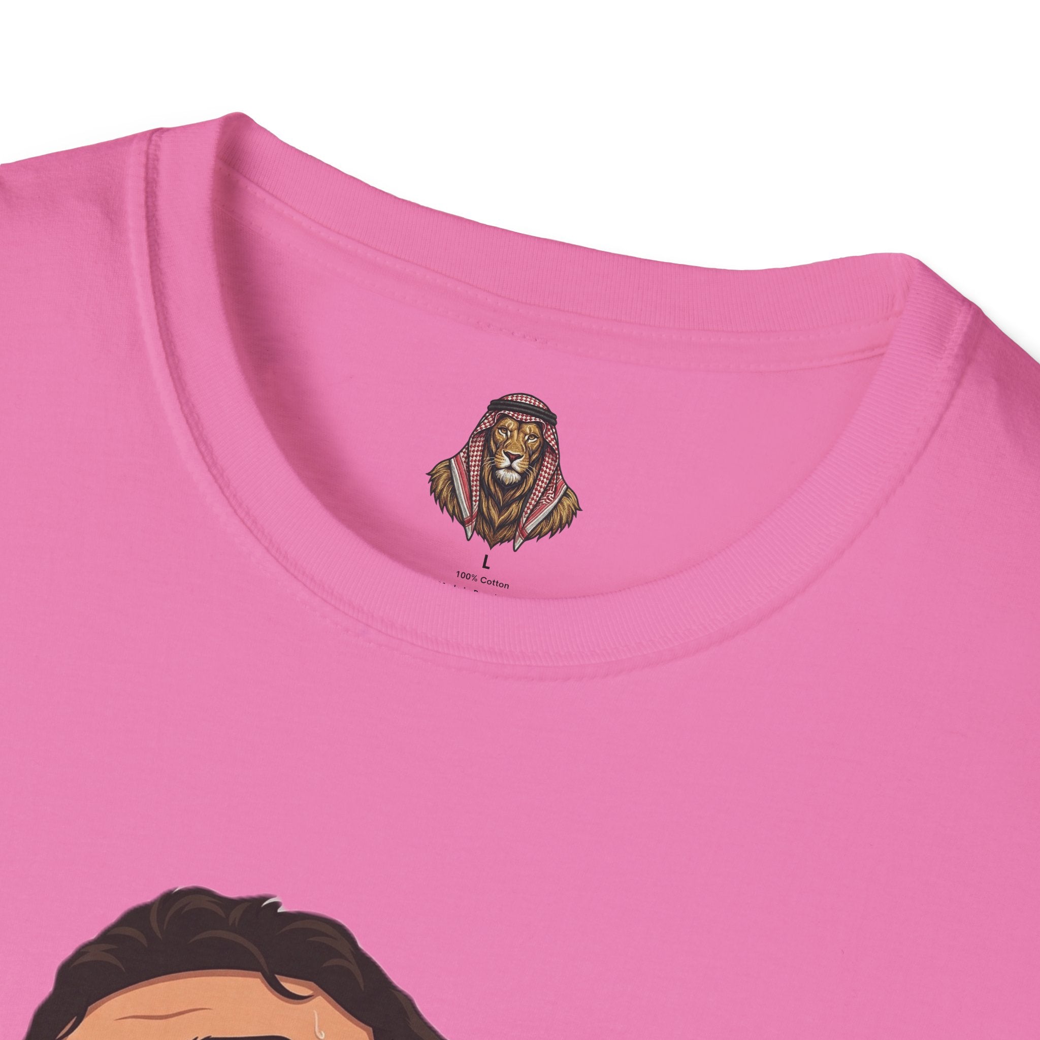 Soccer Player Illustration T-Shirt — 'Nashama' Clapping Crest