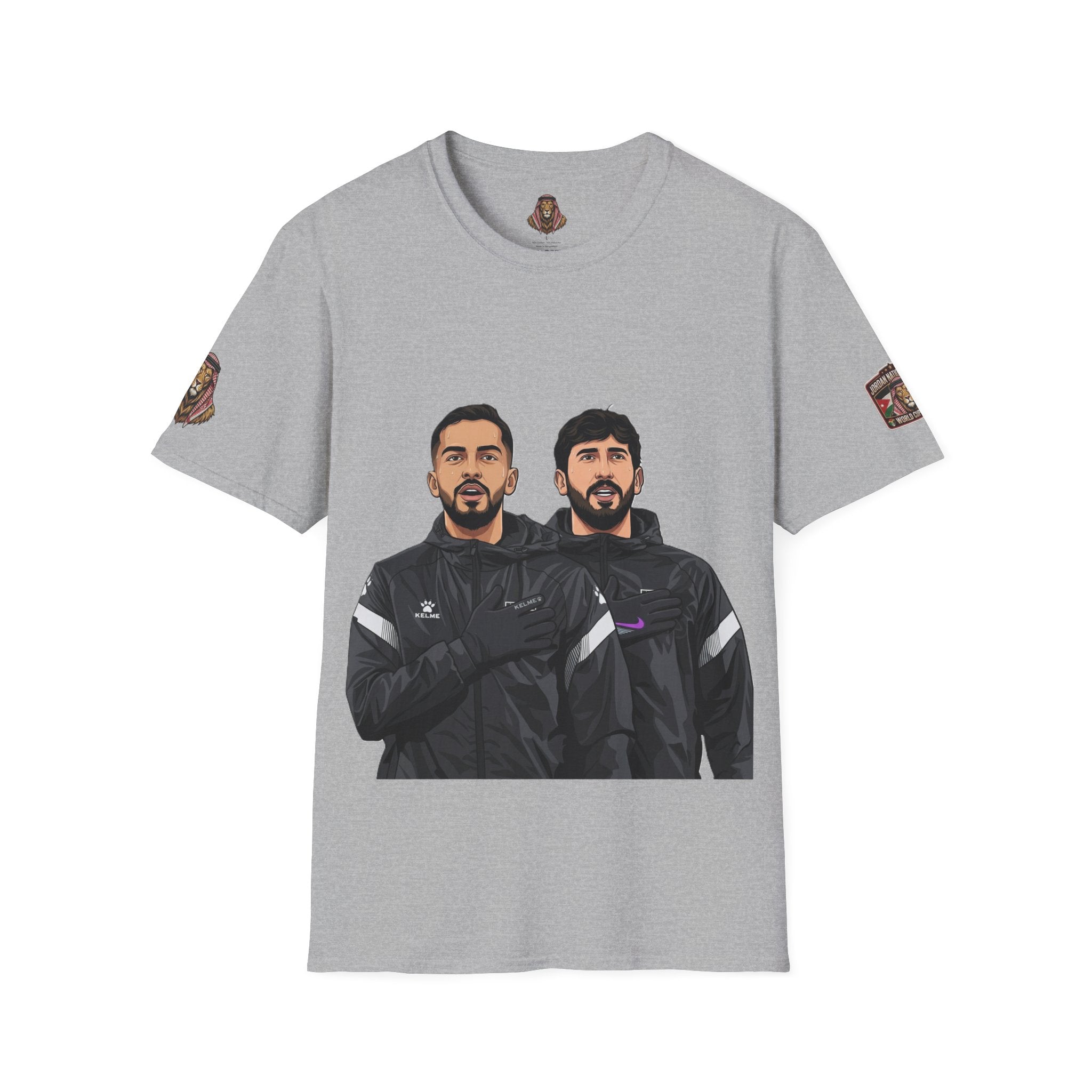 Jordan Nashama Soccer T-Shirt — Player Illustration & Crest