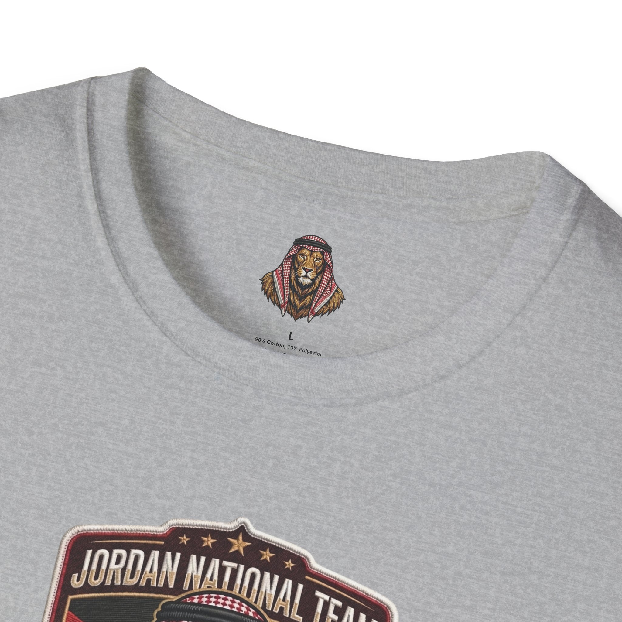 Jordan National Team Soccer T-Shirt — Vintage Jordan Flag Football Tee