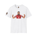 Lion Shemagh T-Shirt — Middle Eastern Pride Tee (Soccer Fan Design)