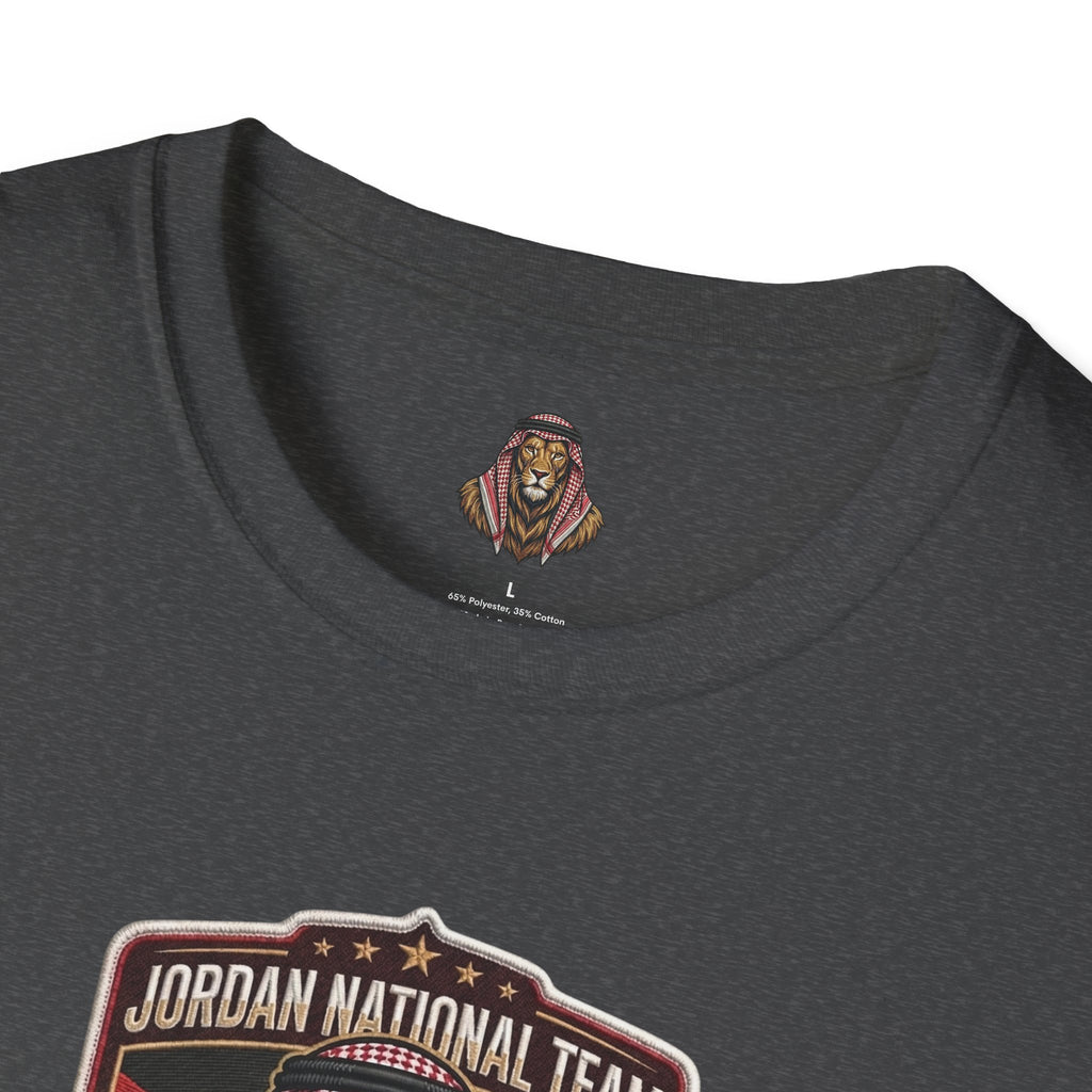Jordan National Team Soccer T-Shirt — Vintage Jordan Flag Football Tee