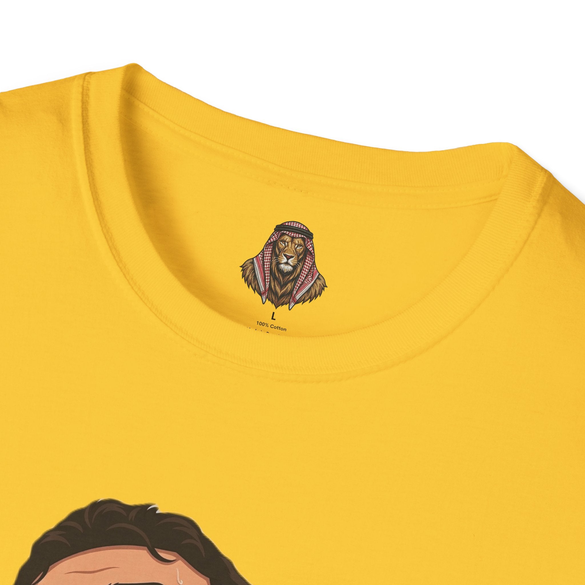 Soccer Player Illustration T-Shirt — 'Nashama' Clapping Crest