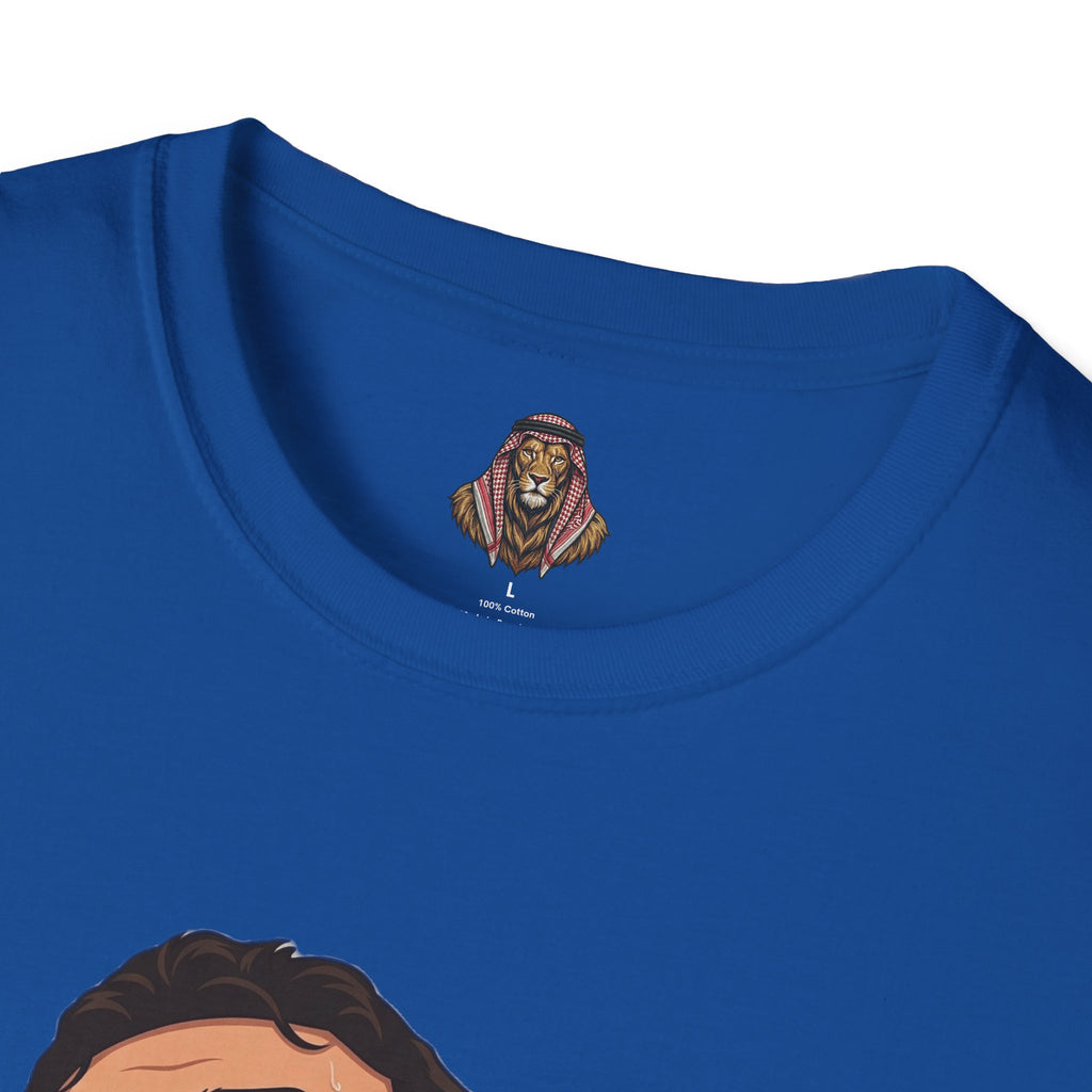 Soccer Player Illustration T-Shirt — 'Nashama' Clapping Crest