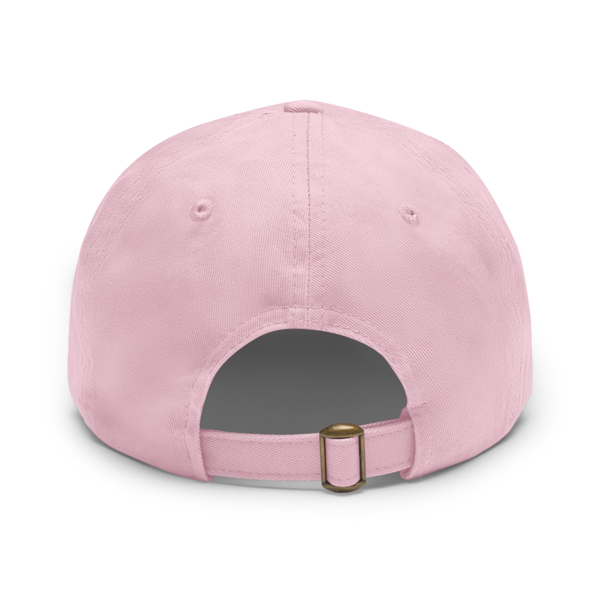 Lion in Keffiyeh Leather Patch Dad Hat — Cozy Desert Vibes, Gift for Him