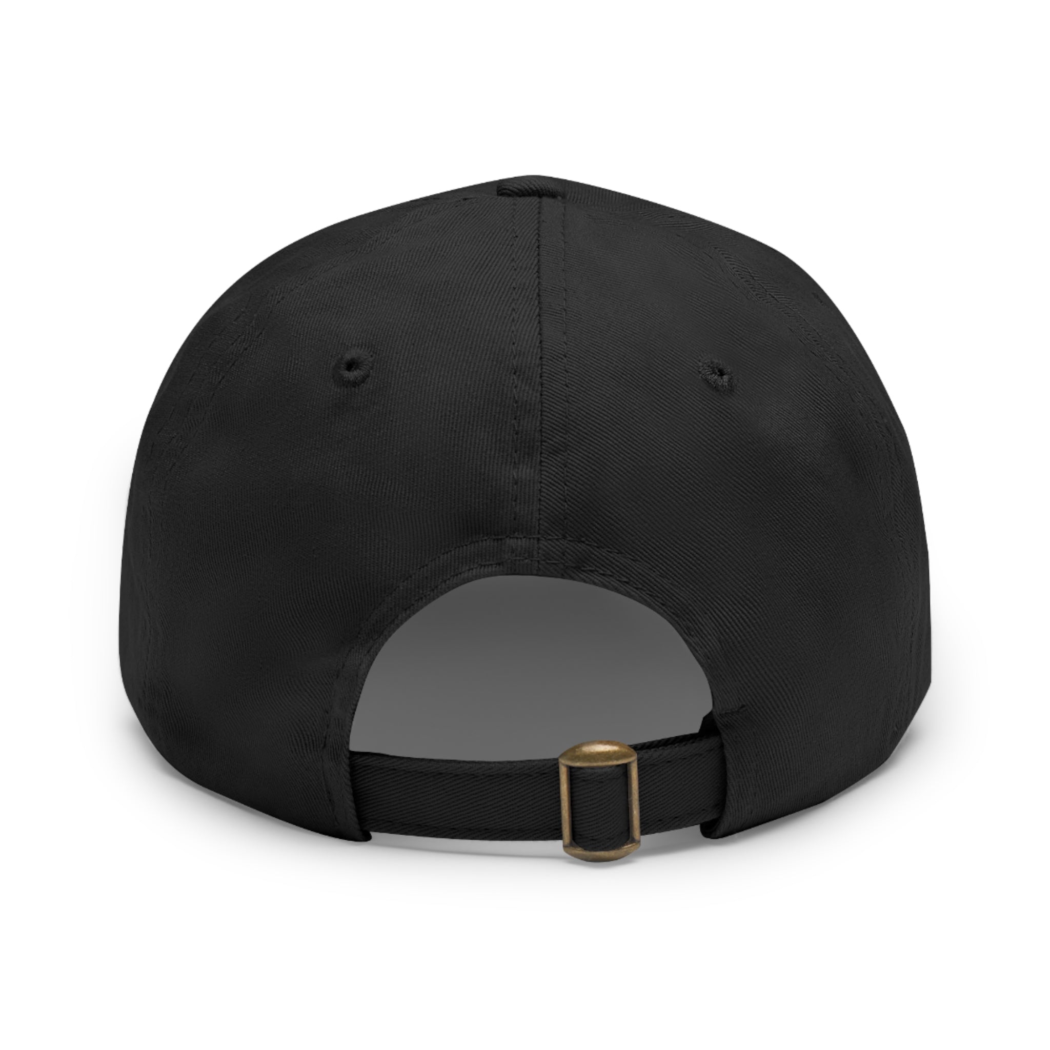 Lion in Keffiyeh Leather Patch Dad Hat — Cozy Desert Vibes, Gift for Him