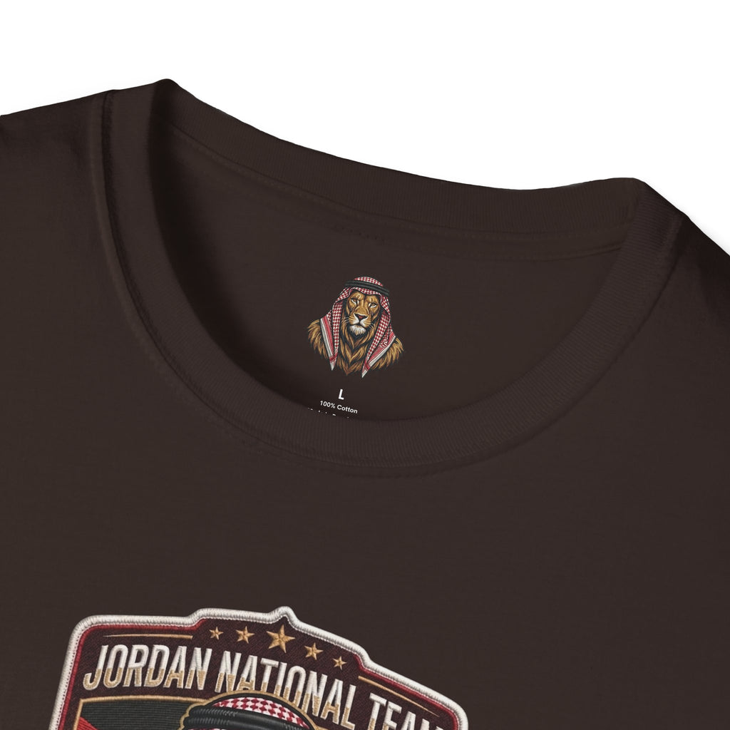 Jordan National Team Soccer T-Shirt — Vintage Jordan Flag Football Tee