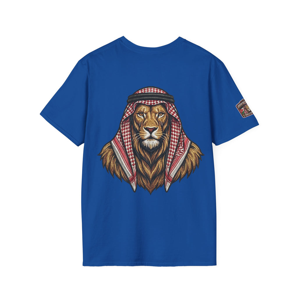 Lion Emir Soccer Fan T-Shirt — Celebratory Player #99 Graphic