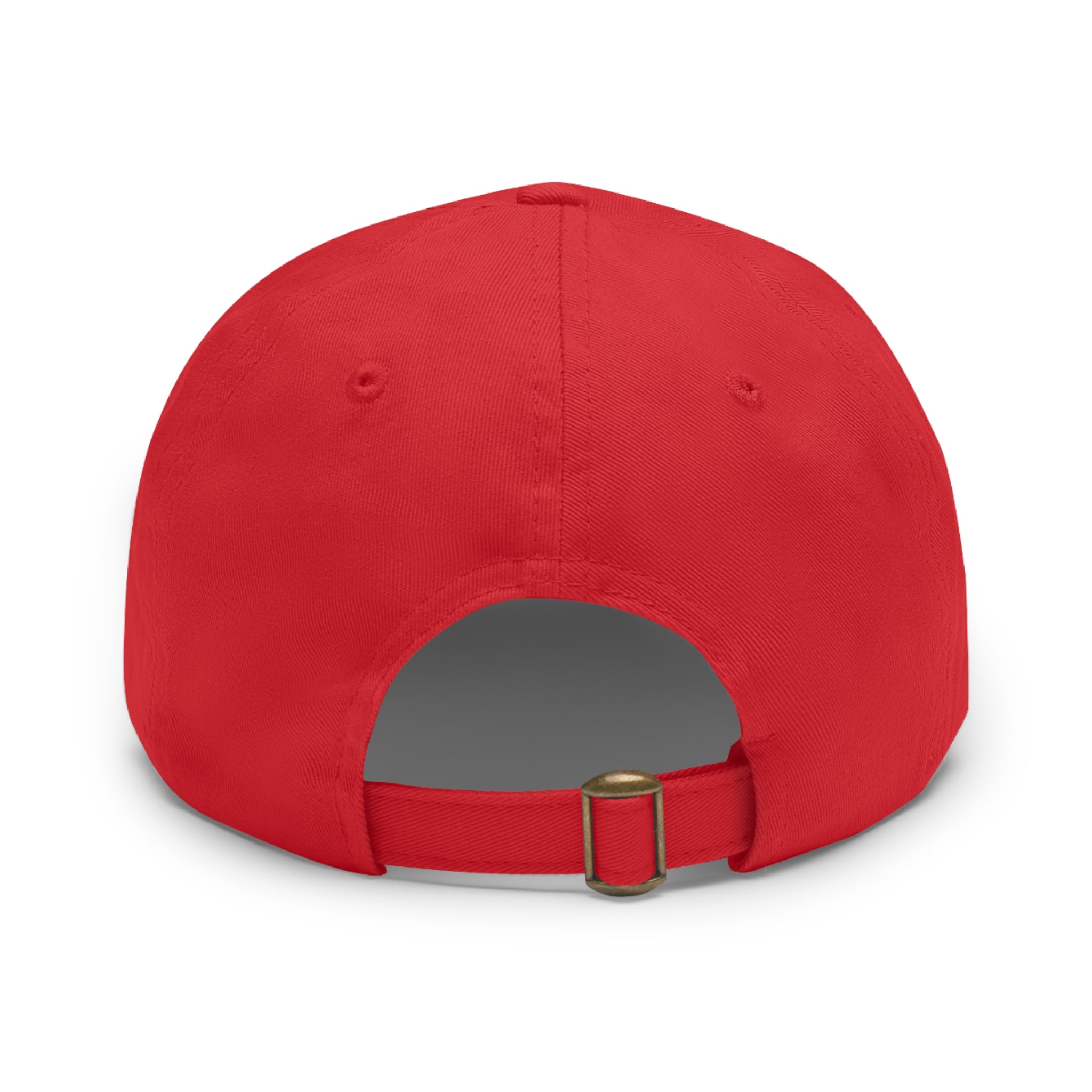Lion in Keffiyeh Leather Patch Dad Hat — Cozy Desert Vibes, Gift for Him