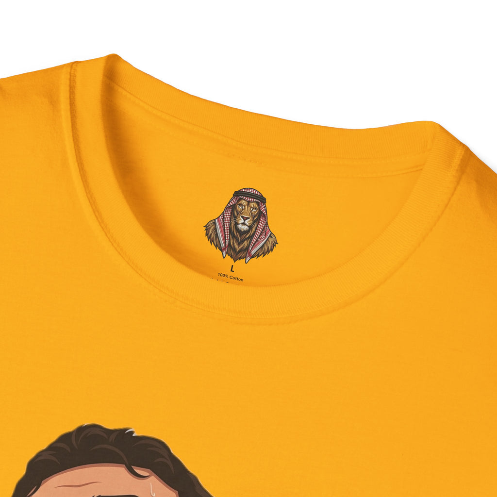 Soccer Player Illustration T-Shirt — 'Nashama' Clapping Crest