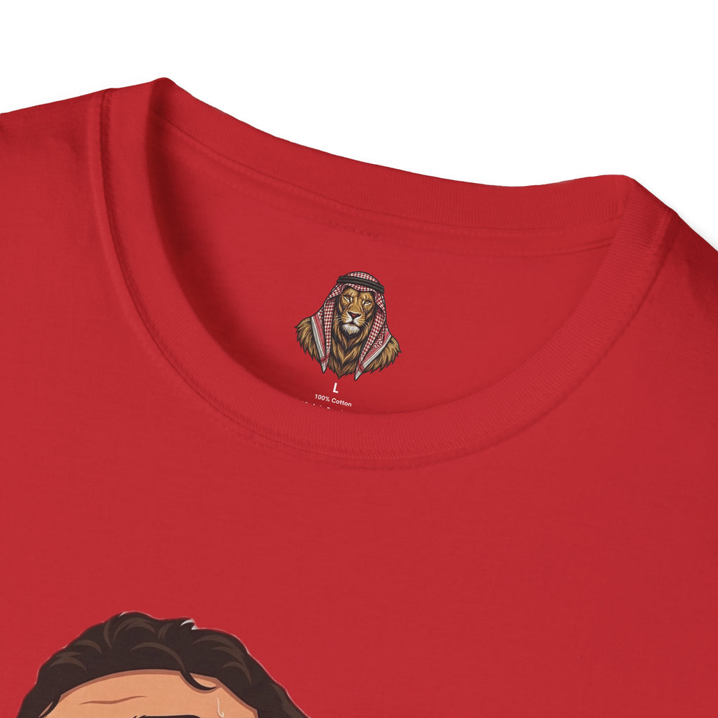 Soccer Player Illustration T-Shirt — 'Nashama' Clapping Crest