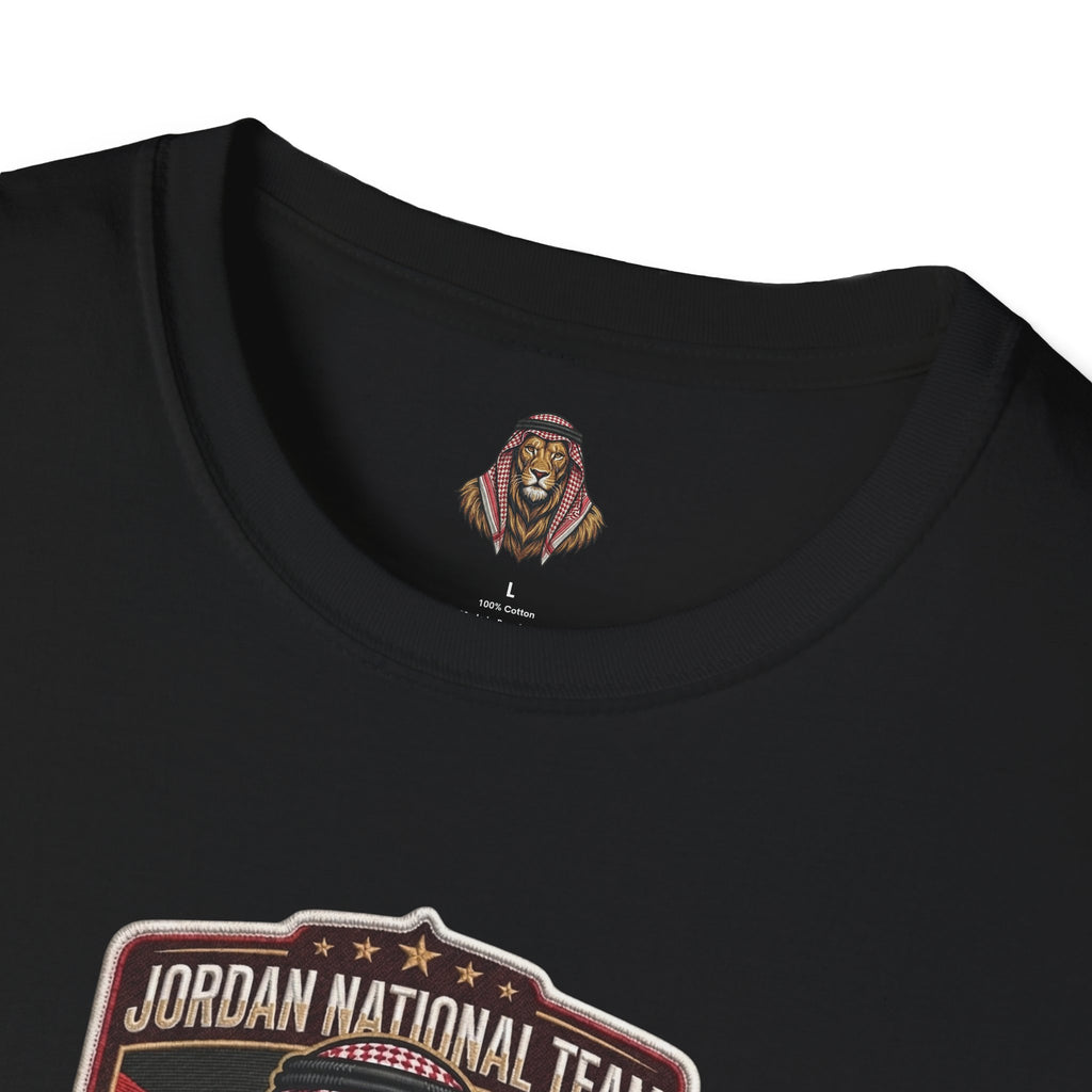 Jordan National Team Soccer T-Shirt — Vintage Jordan Flag Football Tee