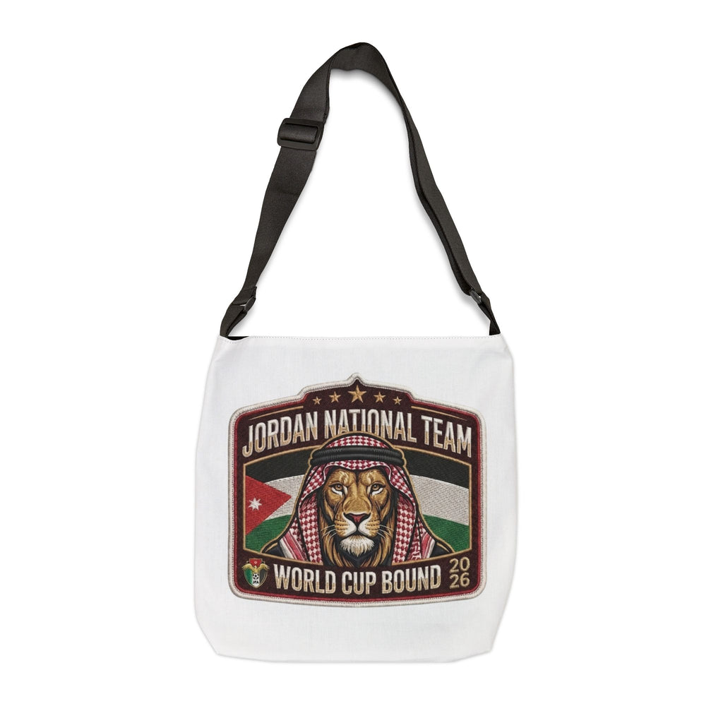 Jordan National Team Lion Tote Bag — World Cup Bound Adjustable Shoulder Tote